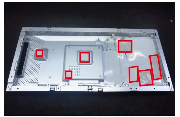 DELL 210 BKTV Service Ultra Sharp - Silicon sheets