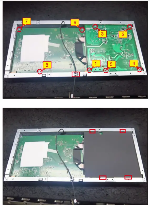 DELL 210 BKTV Service Ultra Sharp - mylar sheet