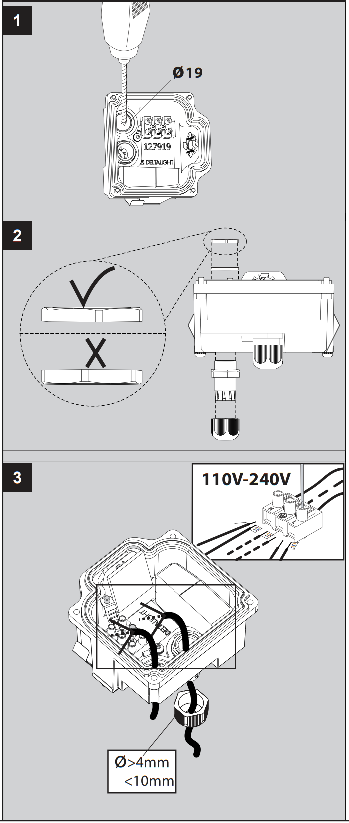 DELTA LIGHT Logic Recessed LED Wall Lamp - Fig6