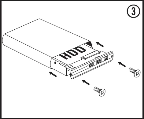 DELTACO MAP-GD29U3 USB 3.0 Silver Hard Drive-fig-3