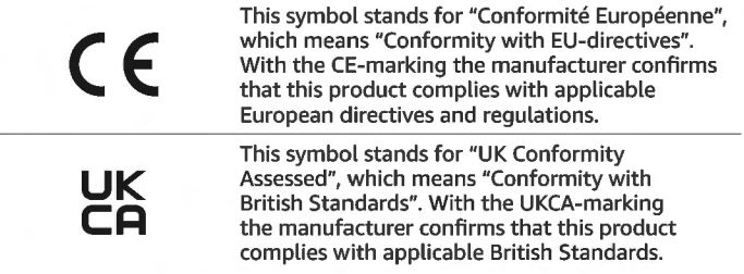 DENALI ASD2401-00EC Cordless Stick Screwdriver User Manual - Symbol explanation