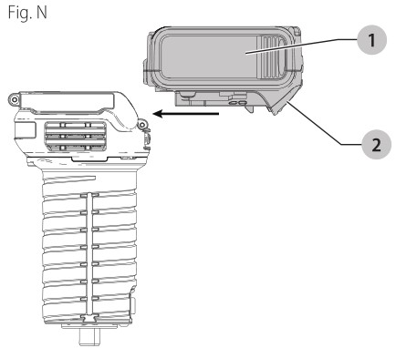 DEWALT DCW600 20V Max XR Cordless Router - Fig. N