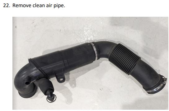 DINAN D760-0067 Intake Resonator Delete Pipe Instructions - REMOVAL OF STOCK SYSTEM