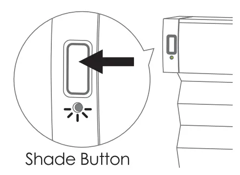 Operate the Shade by Shade Button