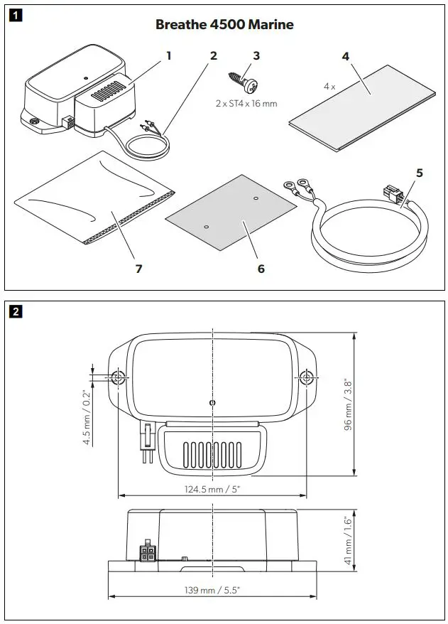 DOMETIC BREATHE 4500 Air Purifier Instruction Manual - How to use