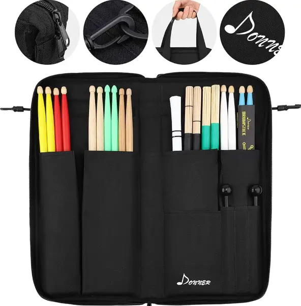 DONNER-B07ZPT4N26-Drum-Sticks-Bag-product