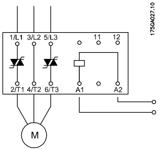 Danfoss MCD 100 VLT Soft Starter - Wiring