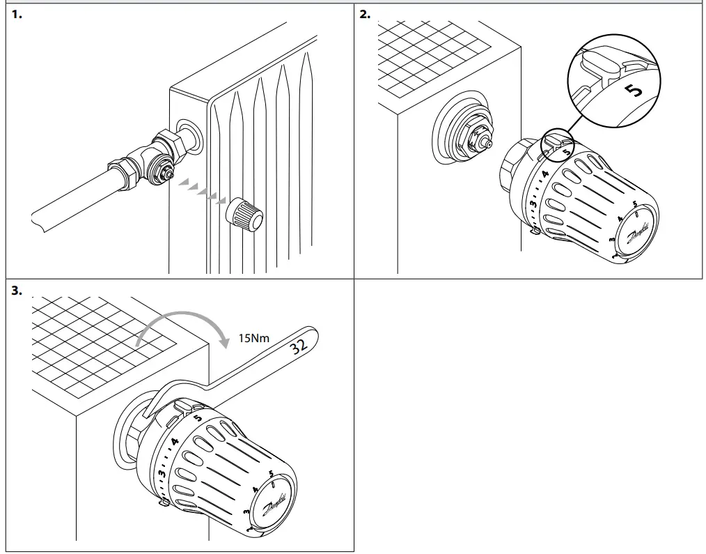 Danfoss React M30 x1.5 Thermostatic Sensor - Featured Image - BIV Installation