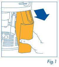 DeLonghi Magnifica - Remove the water tank