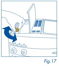 DeLonghi Magnifica - the grinding coarseness regulator can be adjusted