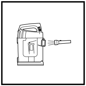 Detach dust cup
