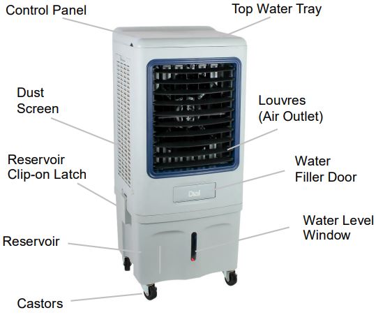 Dial PEC-A-1350-1RC Portable Evaporative Cooler-FIG2