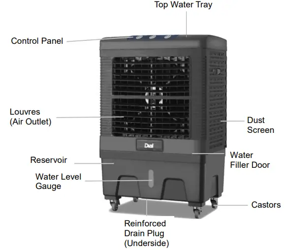 Dial-PEC-A-3500-1M-Portable-Evaporative-Cooler-fig 2