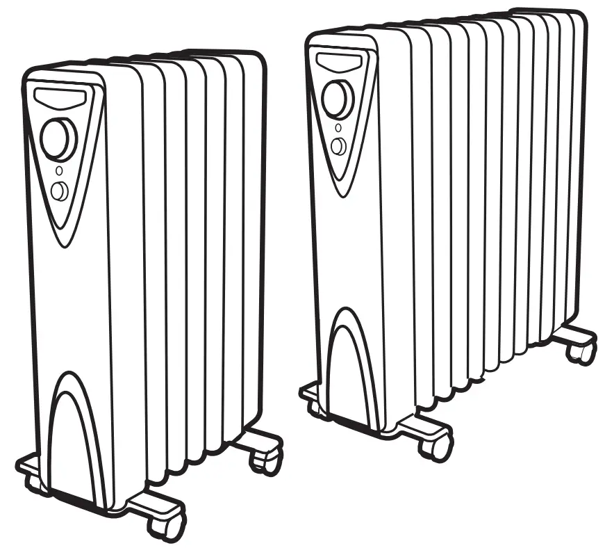 Dimplex OFRC10BLK Oil Free Column Heaters