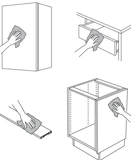 EA 504.355.52 METOD Bodarp Grey Green Base Cab 4 Drawers-FIG-3