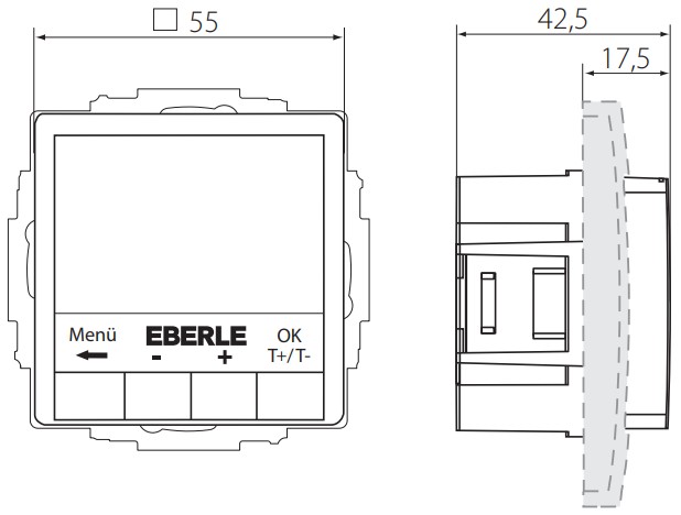 EBERLE UTE 4100 Temperature Controller - parts5