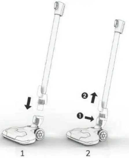 ECG VT 3620 2in1 Jean Wireless Vacuum Cleaner - Figure 4