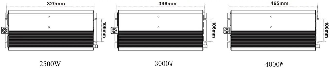 EGSCATEE B0CJ2WPDN4 3000W Pure Sine Wave Inverter - Assemble