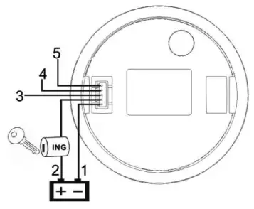 ELING 0 7000RPM WS 52mm Tachometer - picture1