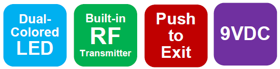 ENFORCER-SD-8202GT-PEQ-Wireless-RF-Request-to-Exit-Plate-FIG-1
