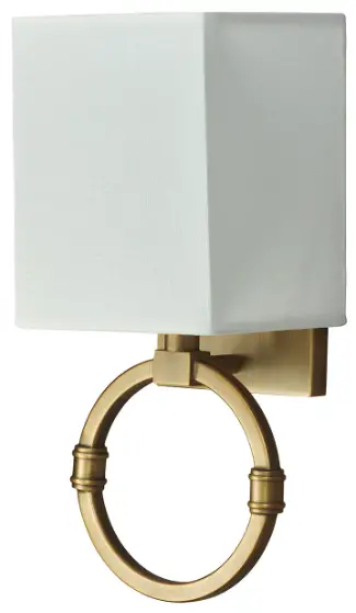 ETHAN ALLEN 098036 Walker Wall Sconce 