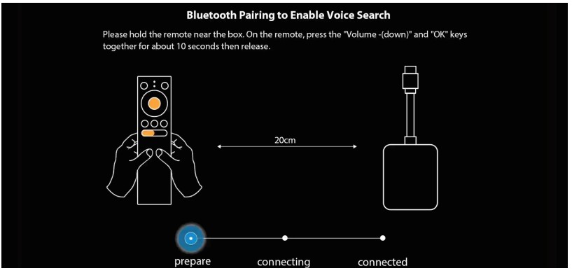 ETOE B0BLNFTQVY Android TV Projector - setting 2