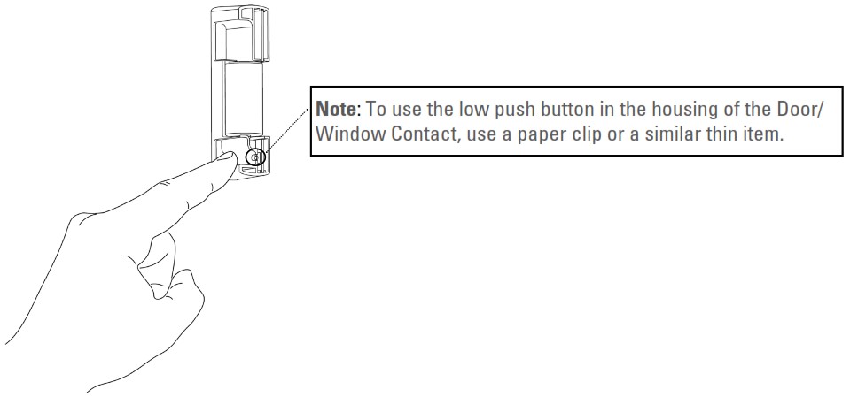 EUROTRONIC DoorWindow Contact Z Wave Plus - Operating the Device 1