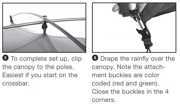 EXPED Lyra II Affordable Lightweight 3-Season Tent Instructions - SET UP