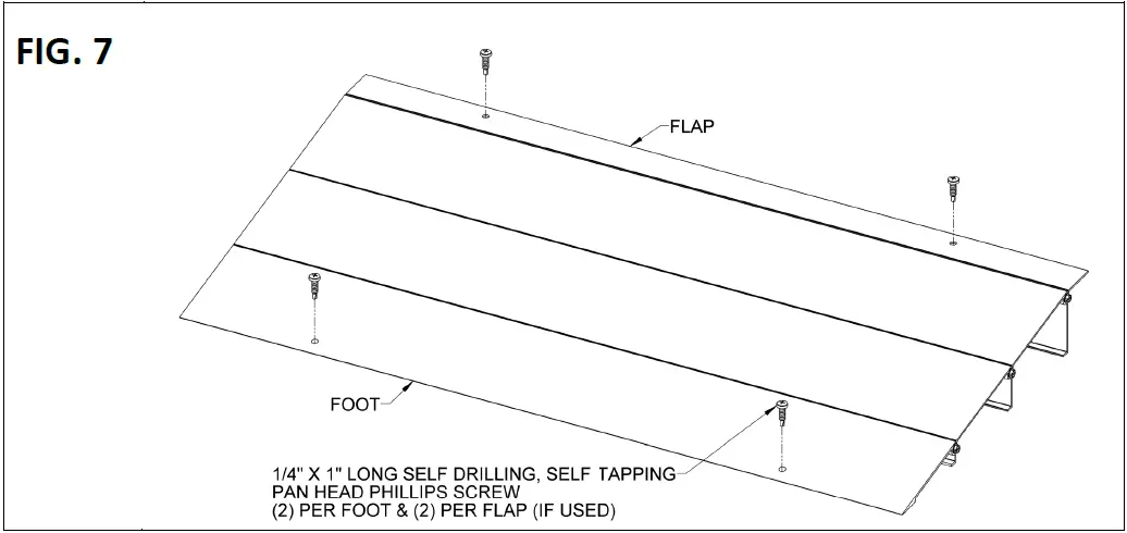EZ-ACCESS TMER 3 Transitions Modular Aluminum Entry Ramp 13