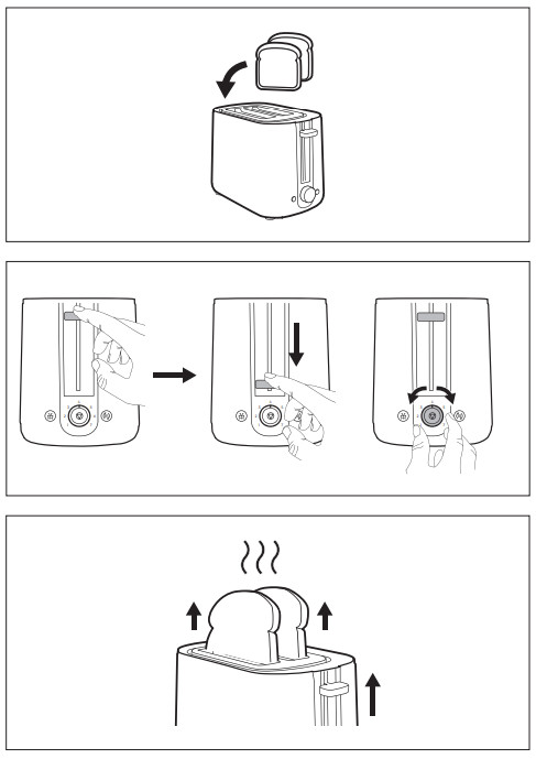 Electrolux E3T1-3ST Create 3 Toaster - Fig 1