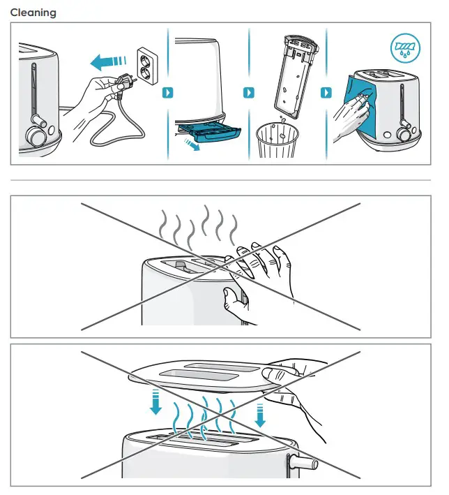 Electrolux E7T1-6BP Toaster - fig 2