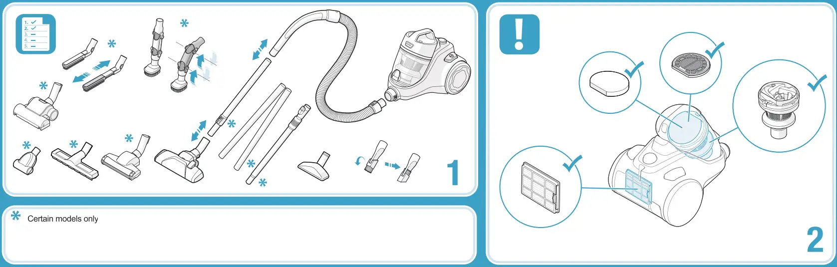 Electrolux EC31 C3 Canister Vacuum Cleaner - Figure 1