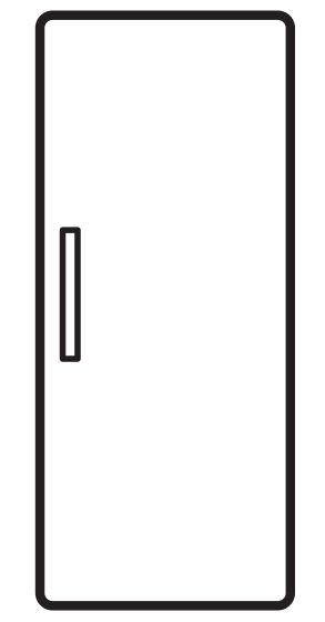 Electrolux IK159SL Fridge Built In Fixed Door