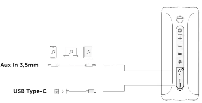 Electronics IPX7 Outdoor Portable Bluetooth Speaker - fig9