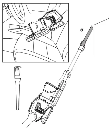 Eureka NEC 580 Series Cordless Stick Vacuum Cleaner - Fig7