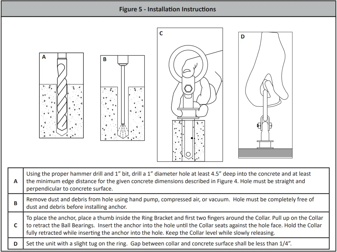 FALLTECH-7446-Removable-Concrete-Anchor-5