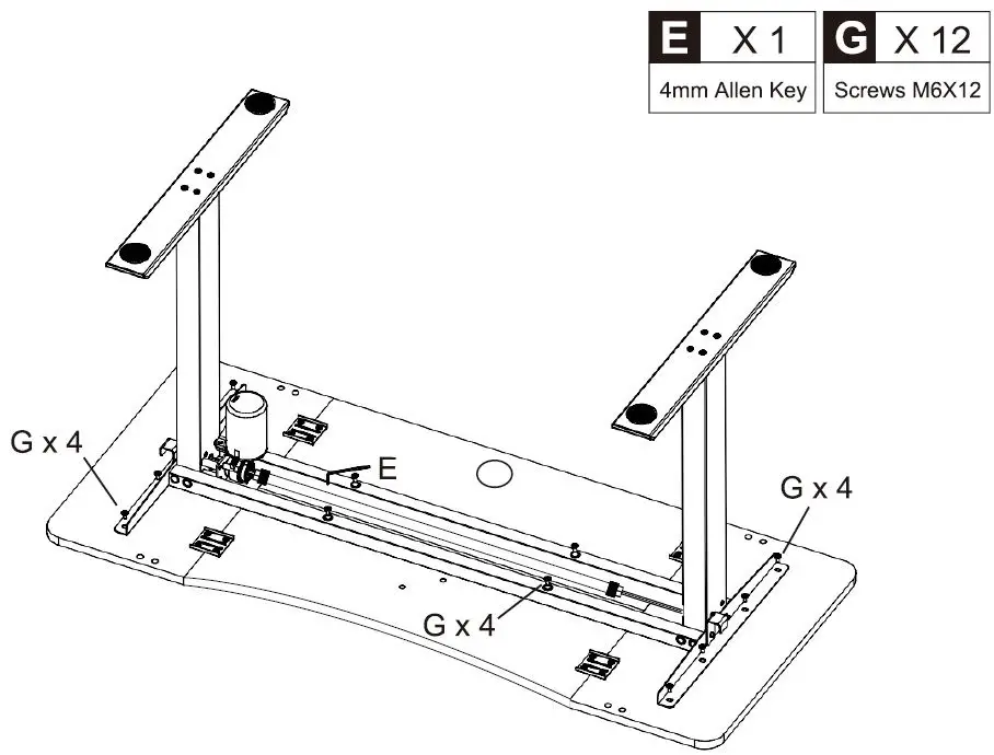 FAREXON-3536-Electric-Standing-Ergonomic-Desk-FIG-12