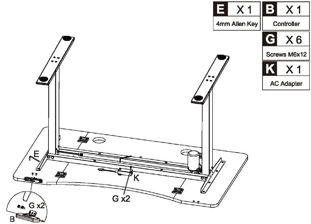 FAREXON-3536-Electric-Standing-Ergonomic-Desk-FIG-13