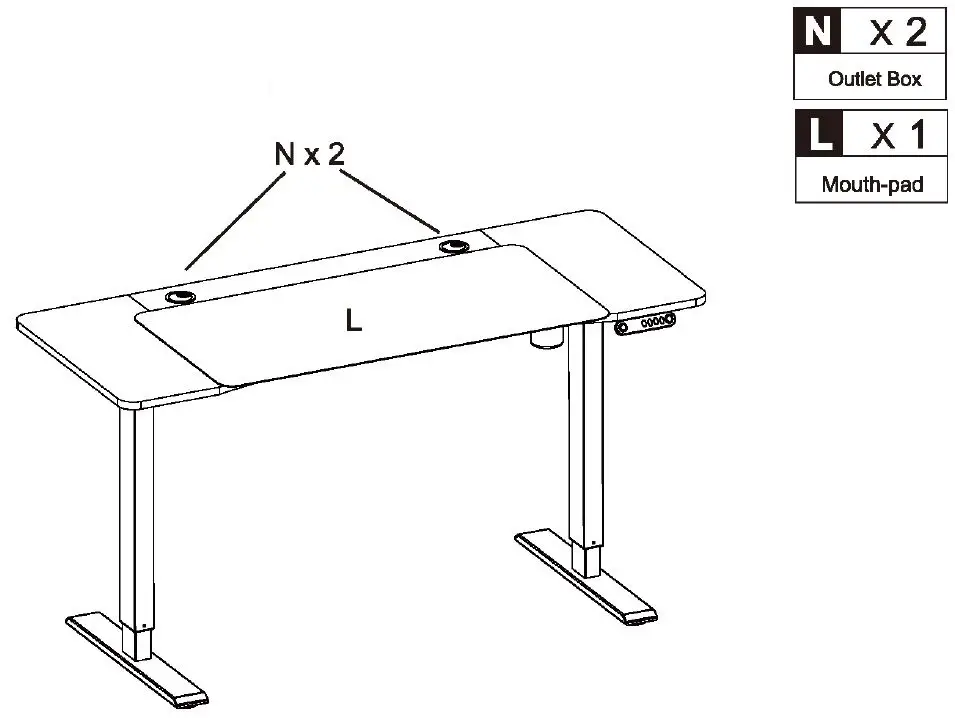 FAREXON-3536-Electric-Standing-Ergonomic-Desk-FIG-14