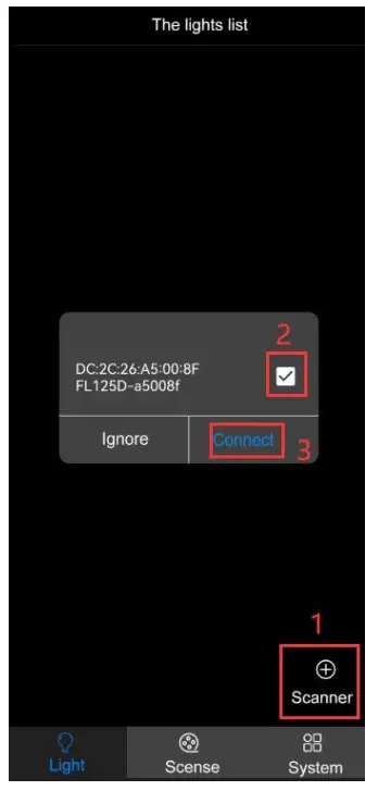 FEELWORLD FL225D Series 5600K Daylight Video Studio Light - . APP Connection