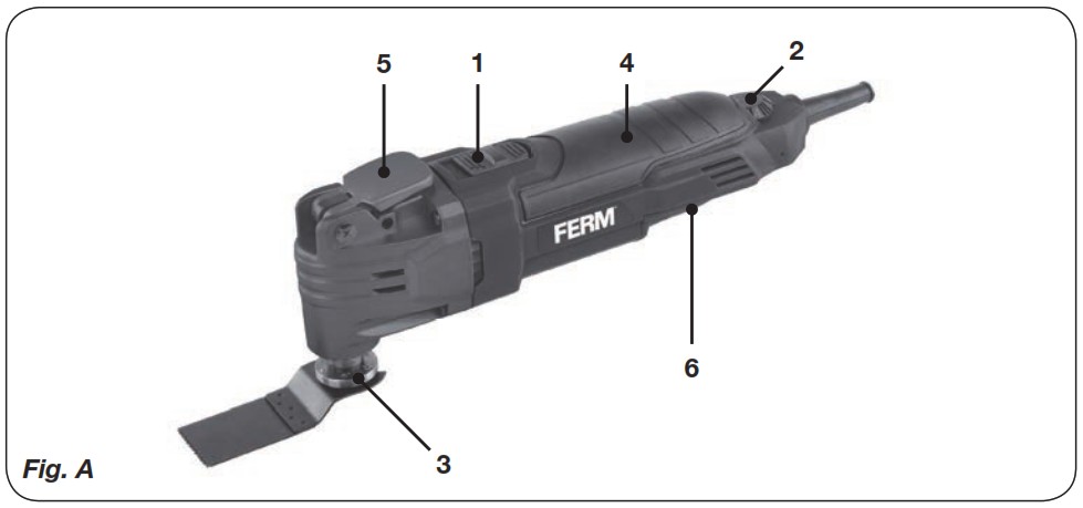 FERM OTM1007 300W Power Tool Kit - Product Overview 1
