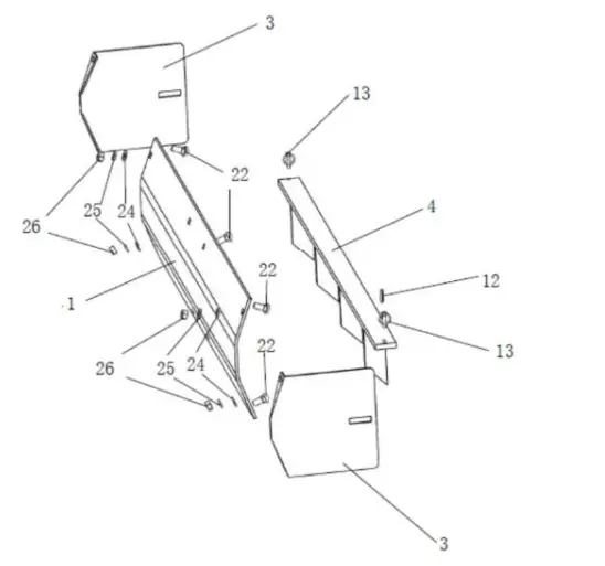 FIELD TUFF FTF38BBSH Sleeve Hitch Box Blade - Figure