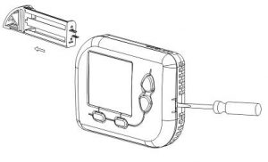 FIG 1 Opening the cover