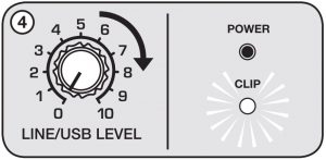 FIG 12 Setting Level Controls