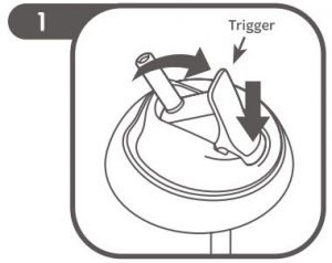 FIG 13 INSTRUCTIONS FOR CLEANING STRAW CUPS