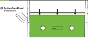 FIG 14 Attach Rear Panel