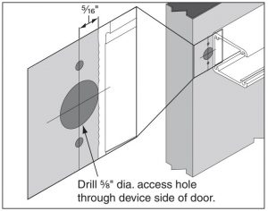 FIG 14 Drill Wire Access Hole