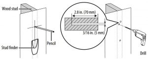 FIG 14 INSTALLING THE WALL PLATE