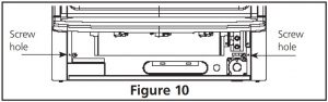 FIG 14 Installing Bottom Mounting Screws