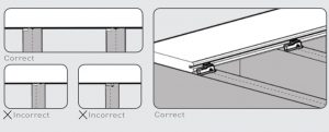 FIG 14 POSITION CONCEALOC FASTENERS
